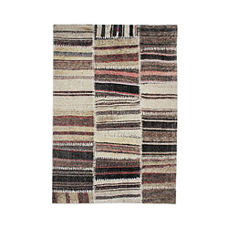 Thedecofactory VINTAGE IN&OUT - Tapis pour intérieur-extérieur lignes marron 120x170