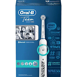 Oral-b brosse à dents électrique - smart teen white - BRAUN