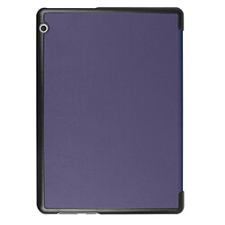 Avis Wewoo Housse Étui bleu foncé pour Huawei MediaPad T3 10 Custer Texture Horizontal en cuir Flip avec trois-pliage titulaire