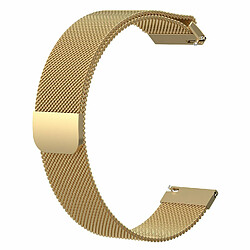 PHONECARE Bracelet Milanese Loop Fermoir Magnétique pour Realme Watch 2 Pro - Or