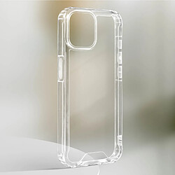 Avizar Coque pour iPhone 15 Dos Rigide Coins Bumper Antichoc Transparent pas cher