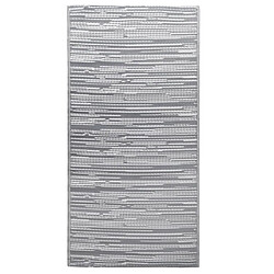 vidaXL Tapis d'extérieur Gris 160x230 cm PP