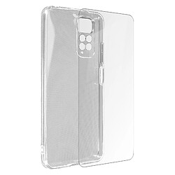 Avizar Coque Redmi Note 11/11s Silicone et Film Verre Trempé transparent