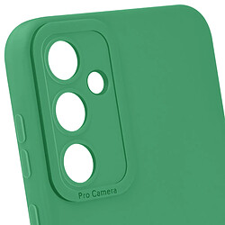 Avizar Coque pour Samsung Galaxy A54 5G Silicone Mat Toucher Doux Vert