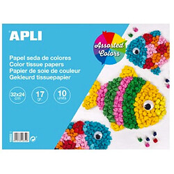 Apli Agipa Bloc 10 feuilles Papier de soie