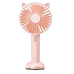 Ventilateur portatif Mini USB (Rose)