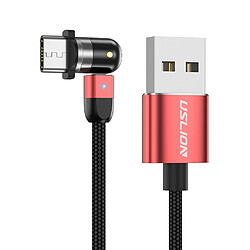 540 Câble USB De Charge Magnétique 360180 Rouge 0,5 M Type-C