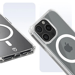 Force Case Coque MagSafe pour iPhone 15 Pro Renforcée Anti-chute 3m Transparent pas cher