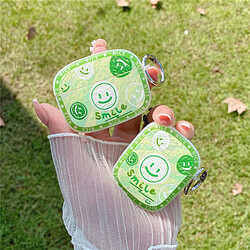 Avis GUPBOO Airpods Coque Housse Étui Protecteur Compatible pour AirPods Pro-Ins fond vert aquarelle smiley personnalité féminine