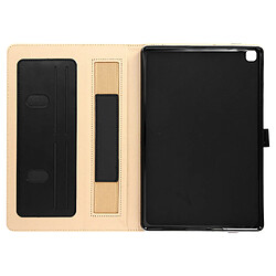 Avizar Étui folio pour Honor Pad X8 Lite et X8 Porte cartes Support effet satiné Noir