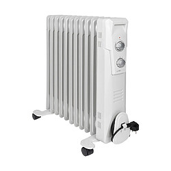 Radiateur bain d'huile 11R 2300W Clatronic Clatronic RA 3737 Blanc