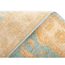 Avis Vidal Tapis de couloir en laine 387x74 beige Kaizar