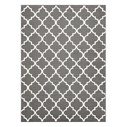 RUGSX BCF Tapis Morad TRELIS Treillis marocain - anthracite, gris 120x170 cm