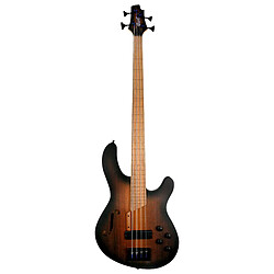 Avis B4 PIEZO FRETLESS Black Burst Cort