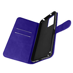 Avizar Étui pour Xiaomi Redmi Note 12 Portefeuille Simili Cuir Violet, Design Papillon