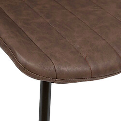 Atmosphera, Createur D'Interieur Chaise Olwen - Marron