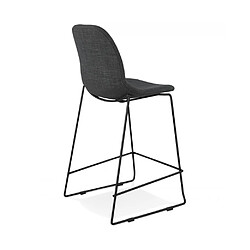 Acheter Kokoon Design Tabouret de bar design COOPER MINI DARK GREY 52x54x101 cm