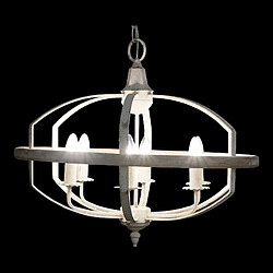 Suspension DKD Home Decor 64 x 64 x 56 cm Sapin Métal 220 V 40 W