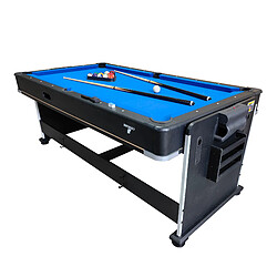 Avis Cougar All-in-One 4-in-1 Table Multi Jeux en noir | Table de jeu multi-fonctions, Table de billard, Push-Hockey, Ping-Pong | Multigame