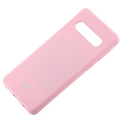 Wewoo Coque Étui de protection en TPU pour Samsung Galaxy S10 (rose), METAL