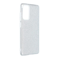 Caseink Forcell SHINING Coque Pour Samsung Galaxy S20 FE / S20 FE 5G Argent