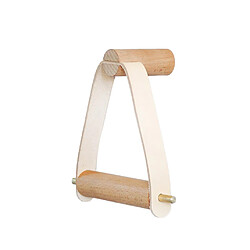 Universal Porte-papier toilette en bois Stockage de la salle de bains Suspension murale Porte-papier rouleau Distributeur de serviettes polyvalent Porte-toilettes | Porte-papiers (marron)