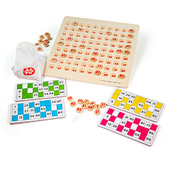 Bigjigs Toys Jeu de bingo traditionnel en bois