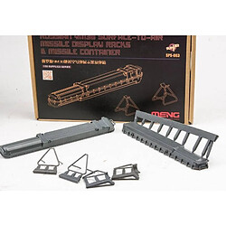 Meng 9m38 Surface-to-air Missile Displayracks & Missile Container - Accessoire Maquette