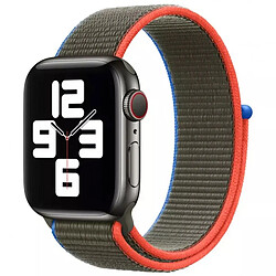 Sport Loop bracelet pour Apple Watch Series 1 á 9 / SE (38/40/41 mm) | Series 10 (42 mm) - Olive