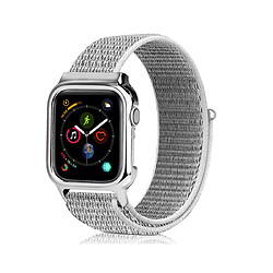 Wewoo Bracelet de montre simple en nylon avec cadre pour Apple Watch séries 5 et 4 44 mm