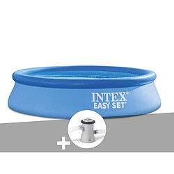 Kit piscine autoportée Intex Easy Set 2,44 x 0,61 m + Épurateur à cartouche