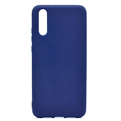 Wewoo Coque Souple Pour Huawei P20 Candy Color TPU Case Blue