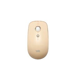 WE POP Pack clavier + souris sans fil: coloris Beige/Crème - Connexion 2.4Ghz - avec pavé numérique - piles incluses