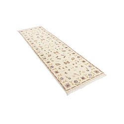 Vidal Tapis de couloir en laine 287x79 beige Darya