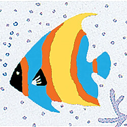 Spirella Rideau de douche PEVA FISH 180x200cm Multicolor