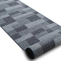 RUGSX TAPIS DE COULOIR antidérapant ICONA gris 67cm 67x180 cm