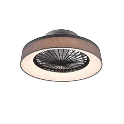 Lumière Farsund Ventilateur de Plafond Moderne Gris 3000-6500K Télécommande