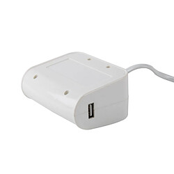 Avis Wewoo HECHENGLI HC-703 En Plastique Shell 120 W 3 Sockets De Voiture Allume-Cigare Chargeur de avec 3.1A Deux Ports USB Et Coloré Indicateur Lumière