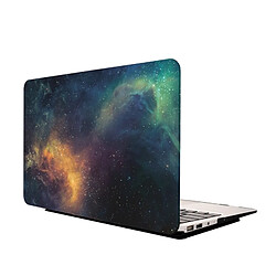 Wewoo Housse Étui vert pour Macbook Air 13,3 pouces Starry Sky Patterns Apple Laptop Water Stickers PC de protection pas cher