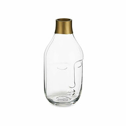 Gift Decor Vase Visage Transparent verre 11 x 24,5 x 12 cm (6 Unités)