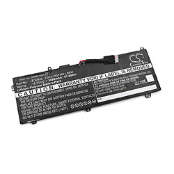 vhbw batterie compatible avec HP ZBook Studio G3 laptop (3400mAh, 15,2V, Li-Polymère, noir)