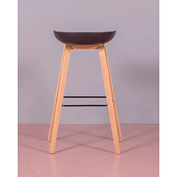 Acheter Nest Dream Tabouret nordique avec pieds en bois de hêtre (75cm) - Daxer