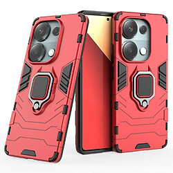 Htdmobiles Coque pour Xiaomi Redmi Note 13 Pro 4G / Poco M6 Pro 4G - housse etui rigide anti choc + film ecran - ROUGE