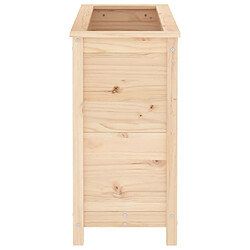 Acheter vidaXL Jardinière 82,5x40x78 cm bois de pin massif