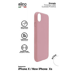 Aiino Coque iPhone Strongly cases iPhone XS - Pink