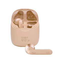 Ecouteurs intra auriculaire sans fil Bluetooth JBL TUNE 225TWS Or