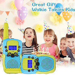 T-388 talkies-walkies pour enfants 22 canaux FRS LCD lampe de poche pour enfants en plein air @7e Edition1