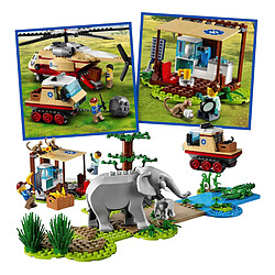 Acheter Lego 60302 L'Opération de Sauvetage des Animaux Sauvages Multicolore