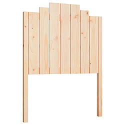 vidaXL Tête de lit 81x4x110 cm Bois massif de pin