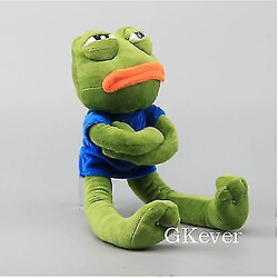 Avis Universal Dessin animé pepe grenouille triste peluche douce animal poupée 17 pouces 45 cm cadeau enfant